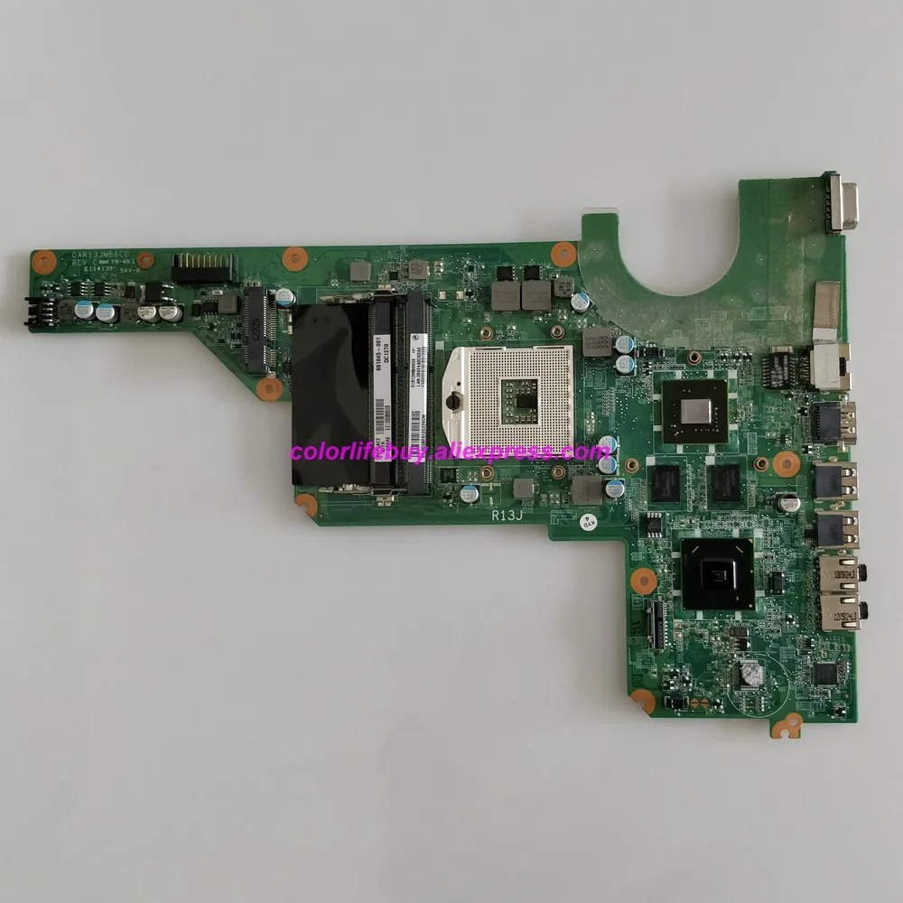 

Оригинальная материнская плата для ноутбука 681045-001 DAR13JMB6C0 HM65 w 610M/1G GPU материнская плата для ноутбука HP Pavilion G4-1300 Series