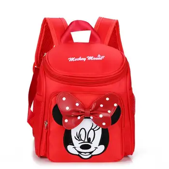 

Disney Baby Girls Boys Cartoon Backpack Fashion Small Schoolbag For Kindergarten Frozen Minnie Mouse Spider-Man Children bags