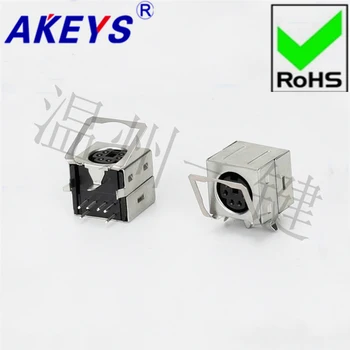 

5 PCS MDC-6-19a Square Keyboard Plug DIN Socket S Terminal Fully Covered with 6 Pins and 6 Cores Socket Mother
