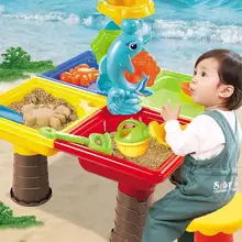 

Sand Dredging Tool Gift Box Baby Summer Sand And Water Tools Playing Set Box Outdoor Play Table Set Sand Family Digging P7E3