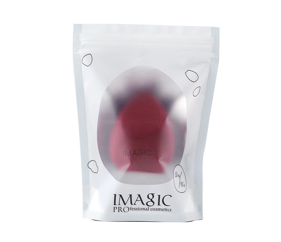 IMAGIC Профессиональный спонж для макияжа, гладкая основа, не латексная губка для макияжа, защита от плесени, антибактериальные косметические инструменты