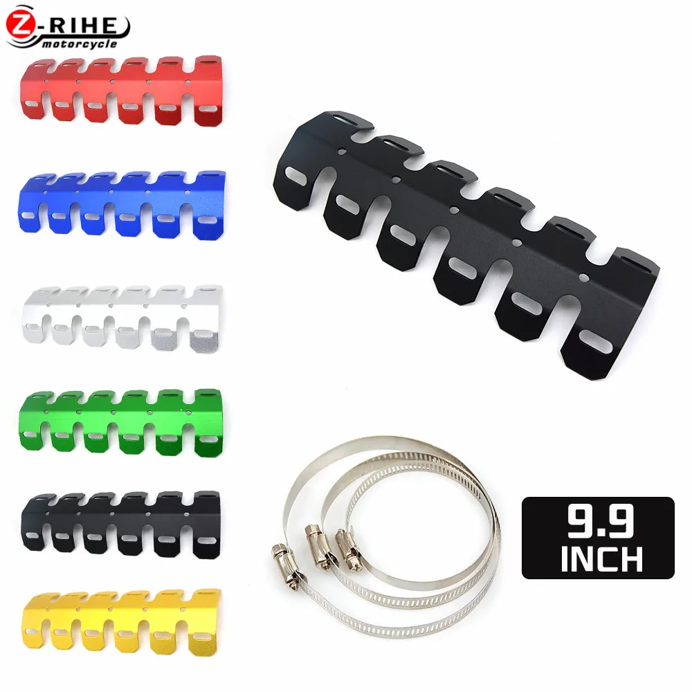 

Motorcycle Accessories Off-road Exhaust Muffler Pipe Guard Protector Heat Shield FOR Yamaha YZ 85 250 WR 125X 250R/F 450R/F TTR