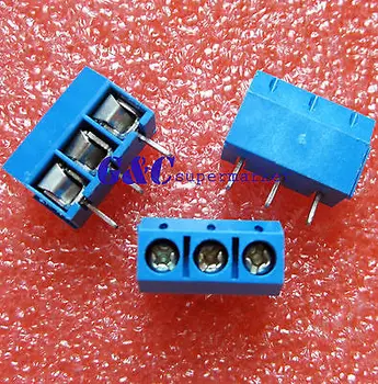 

50PCS KF301-3P 5.08mm 3 Pin Connect Terminal Screw Terminal Connector diy electronics