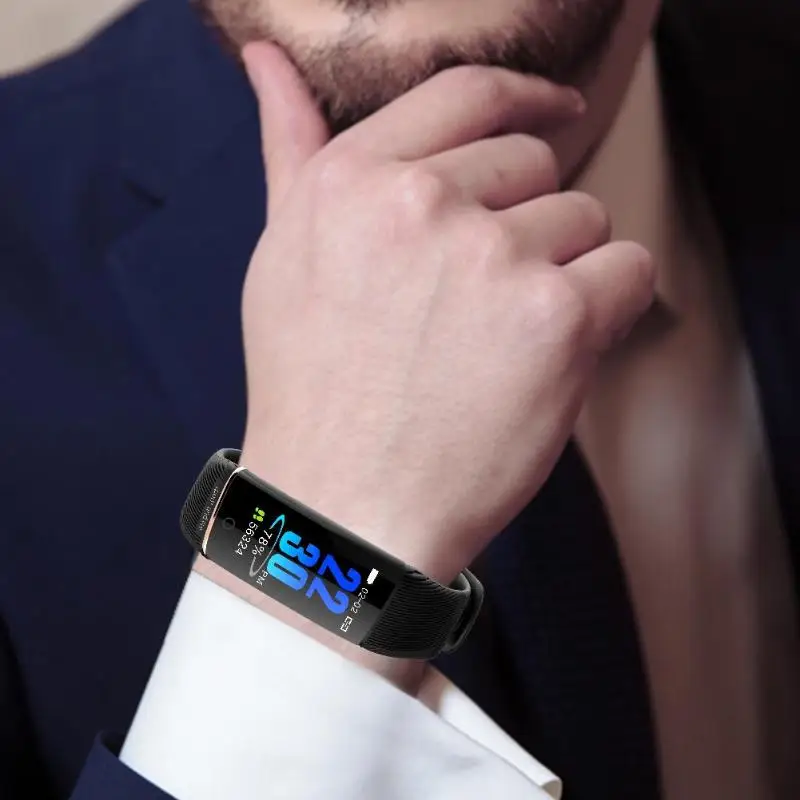 Смарт-браслет E98 фитнес-монитор сердечного ритма IP67 водонепроницаемый браслет