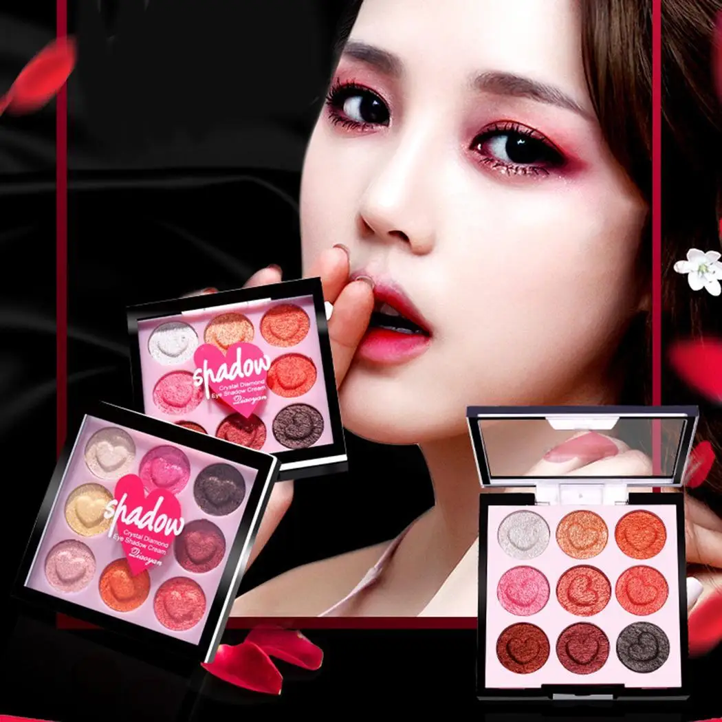 Палитра теней для век beauty Eye Shadow Palette текстура теней для век мягкая и гладкая. Для женщин набор кисточек для макияжа