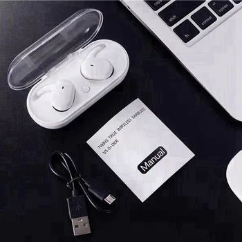 

NEW Bluetooth 5.0 Headset TWS Wireless Earphones Mini Earbuds Stereo Headphones,Touch Operation, Long Battery Life