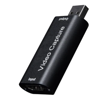 

Video Card Capture HDMI Video Capture Card Streaming VHS Board Capture USB2.0 Cards Grabber Recorder Box for PS4 Game DVD Camera