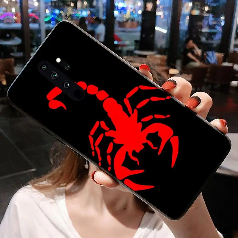 Animal crab scorpion Luxury Phone Case for Redmi Note 9 8 8T 8A 7 6 6A Go Pro Max Redmi 9 K20 xiaomi leather case hard Cases For Xiaomi