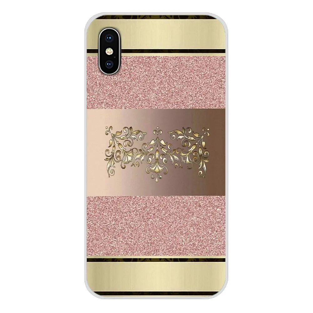 Gold Pink Rose Glitter For Apple iPhone X XR XS 11Pro MAX 4S 5S 5C SE 6S 7 8 Plus ipod touch 5 6 Accessories Phone Cases Covers Gold Pink Rose Glitter For Apple iPhone X XR XS 11Pro MAX 4S 5S 5C SE 6S 7 8 Plus ipod touch 5 6 Accessories Phone Cases Covers