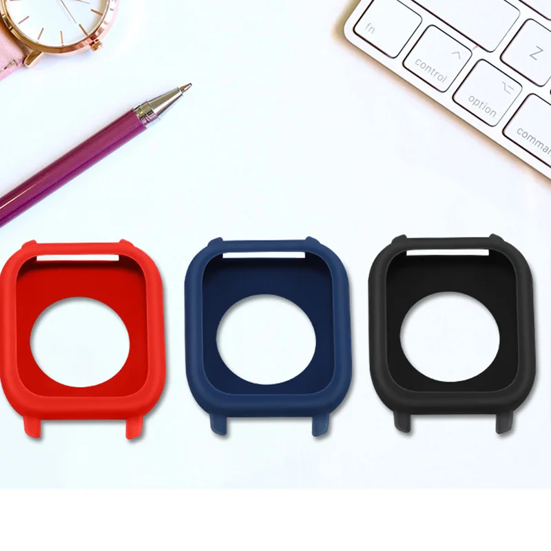 BOORUI защитный чехол для Huami Amazfit GTS часы противоударный мягкий силиконовый корпус для Amazfit GTS крышка браслет аксессуары