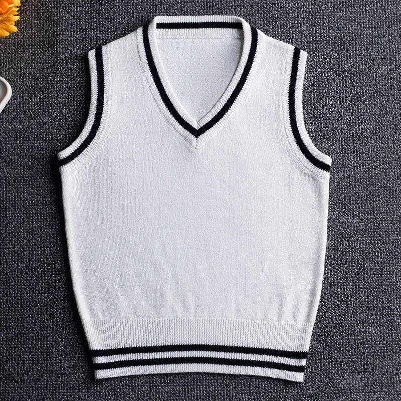 

2018ins CHILDREN'S Sweater Autumn And Winter Men's Children Woven Yarn Knitted Sweater Waistcoat