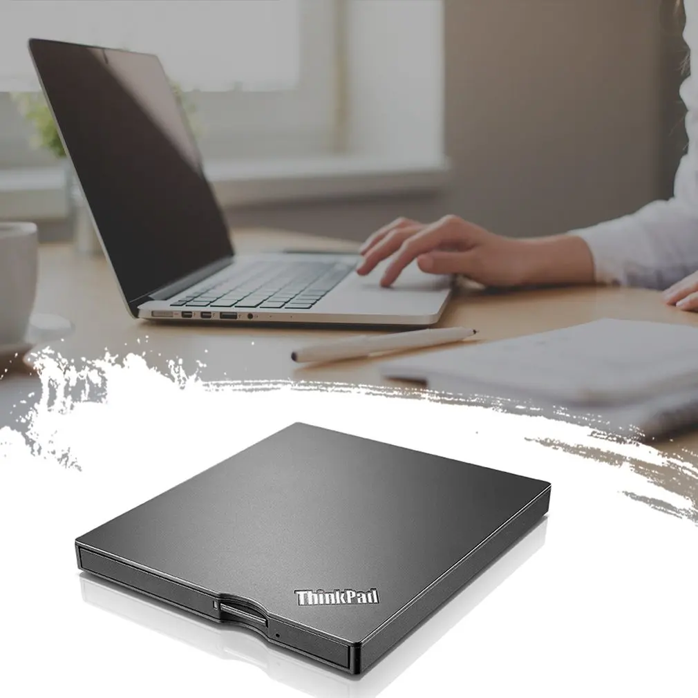 Lenovo Thinkpad оптический привод ультратонкий Dvd рекордер внешний мобильный оптический привод ноутбук настольный оптический привод