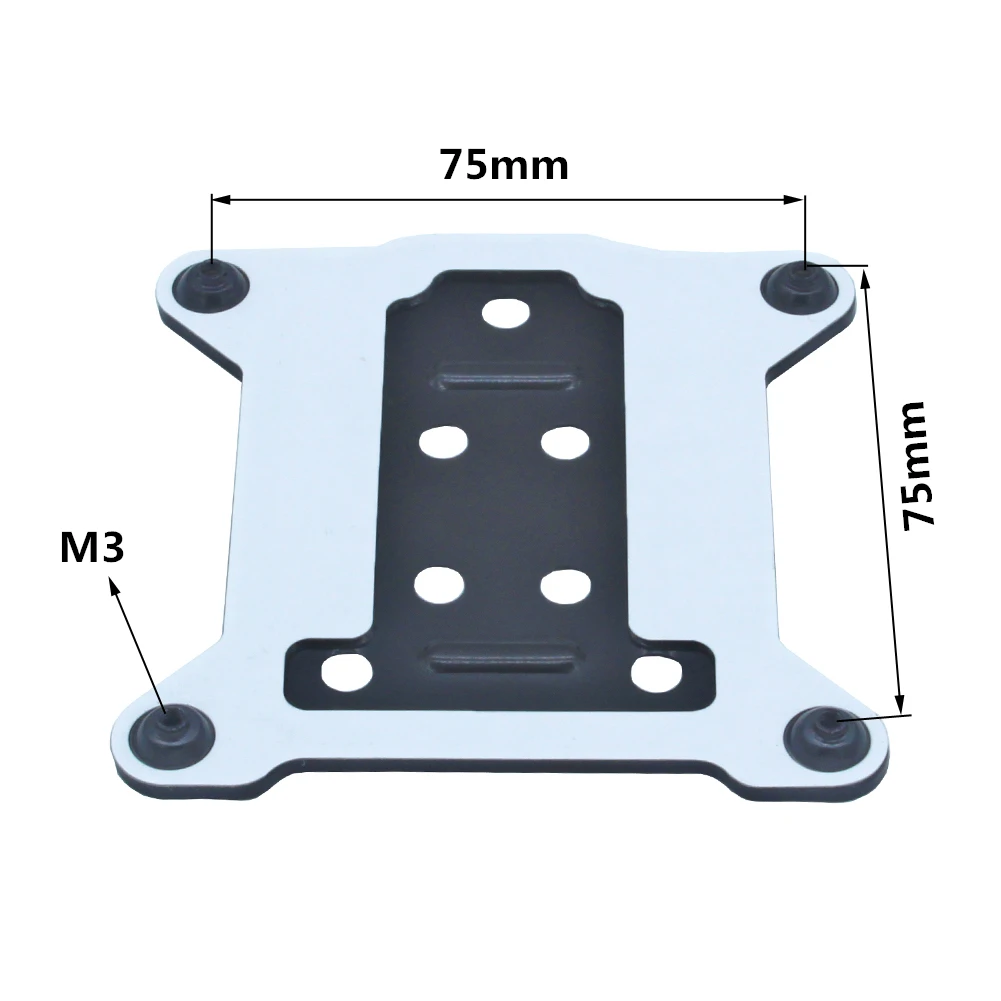 CPU Cooler Metal Backplate Bracket Motherboard Back Plate for