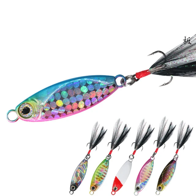 Metal Jig Fishing Lures Slow Jigs  Jig Lure Metal Slow Jigging - New 1pc  Sea Bass - Aliexpress