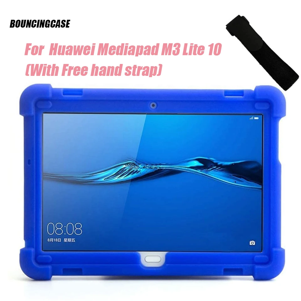 Rugged Case Huawei Mediapad M3 Lite 10 Case Soft Silicone Rugged