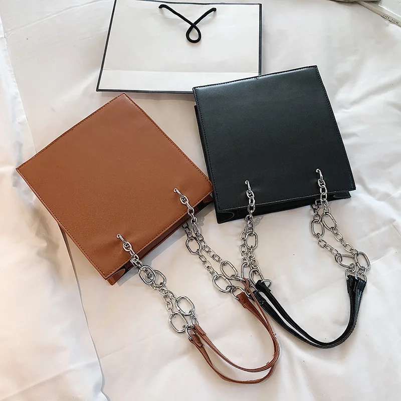

WOMEN'S Bag Bag 2019 Spring And Autumn New Style Fashion Chain Large Bag Europe And America Big Brand Handbag Crossbody Bag