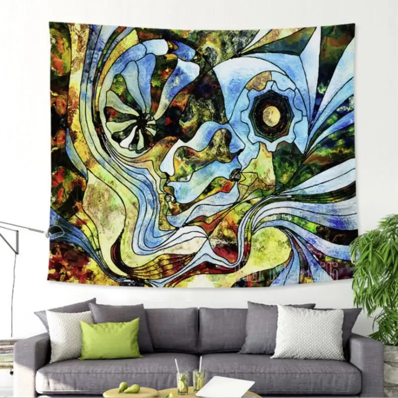 

Abstract Art Tapestry Tapestry Adorns Walls With Unique Artist Paintings