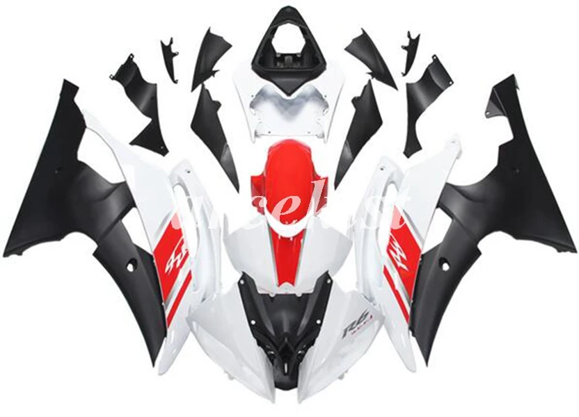 ABS литья под давлением Обтекатели комплект подходит для YAMAHA YZF-R6 2008- 08 09 10 11 12 13 14 15 16 Кузов Набор серый