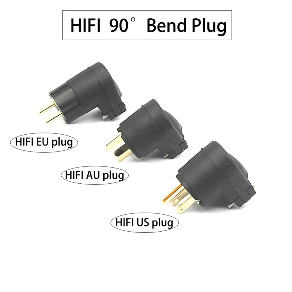 Hi Fi локоть с позолоченным штекером для США/Австралии/ЕС разъем IEC HI FI CD фильтр