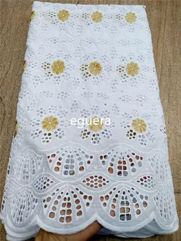 

white and gold lace fabric swiss voile lace in switzerland swiss cotton dry lace tissu broderie africain suisse 2019 5yard