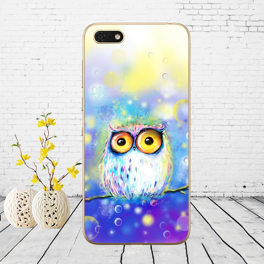 10 56DD Сова мягкий силиконовый чехол для Huawei Honor 9 10 Lite 7A 5,45 7a pro 7c 5,7 дюймов 7x 8x чехол - Цвет: 10
