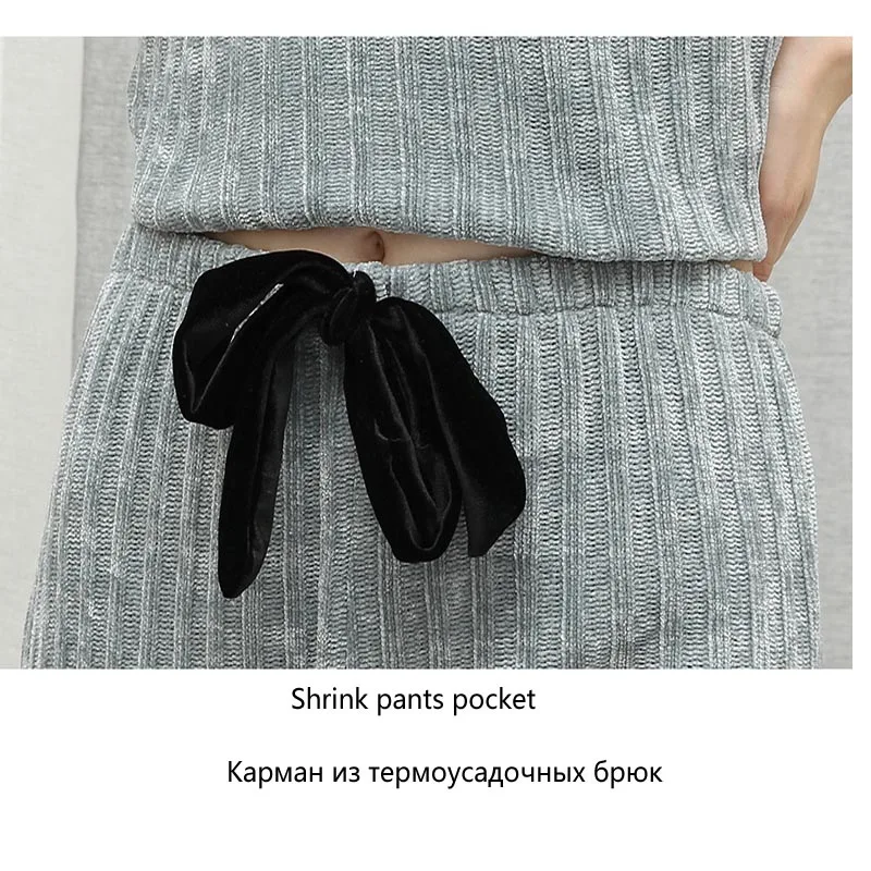 Пижама из 3 предметов, осенняя Женская одежда для сна, Пижамный костюм с длинным рукавом, Женская домашняя одежда, мягкая удобная Пижама, одежда для сна, домашняя одежда