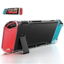

1PCS Detachable Crystal PC Transparent Case For NS Switch NS Cases Hard Clear Back Cover Shell