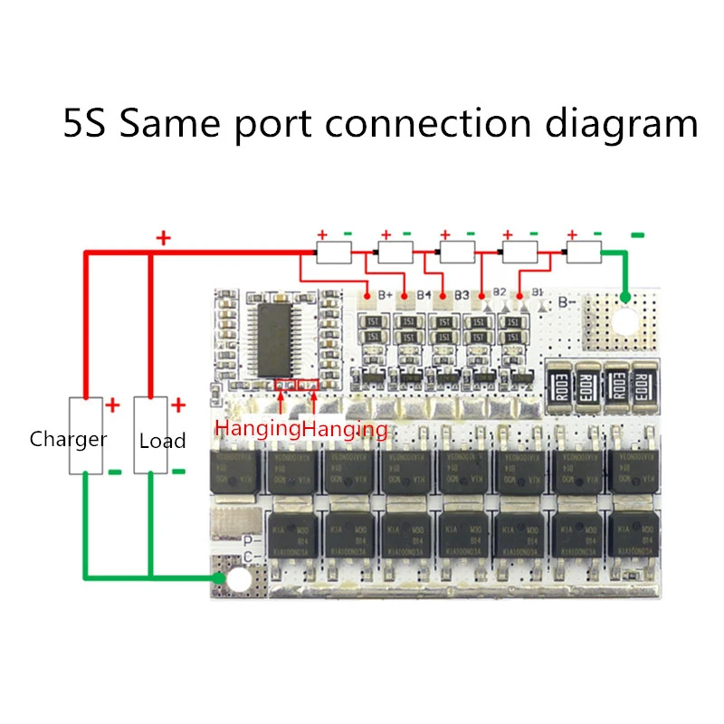 Bms 12V 16 8 V 21V 100A литий-ионная плата для защиты литиевых батарей с балансом Pcm 18650 Lipo
