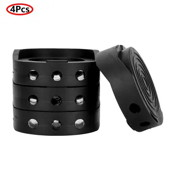 

4Pcs Washer Anti-Skidding Pads Textured Grip Rubber Feet Pads Dampers for Laundry Dryer Sofa Chair Leg Pads Floor Protector Pads