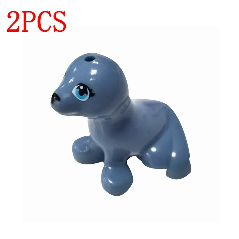 Creator Locking City Animals Sets Series Toys For Children Owl Seal Whale Pigeon Seagull Accessories Cities Compatible Building 13