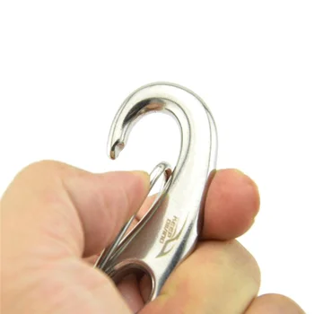 

Stainless Steel Simple Safety Buckle Diving Durable Clip Bolt Snap Diving Buckle Kayak Pool Accessory1 ly