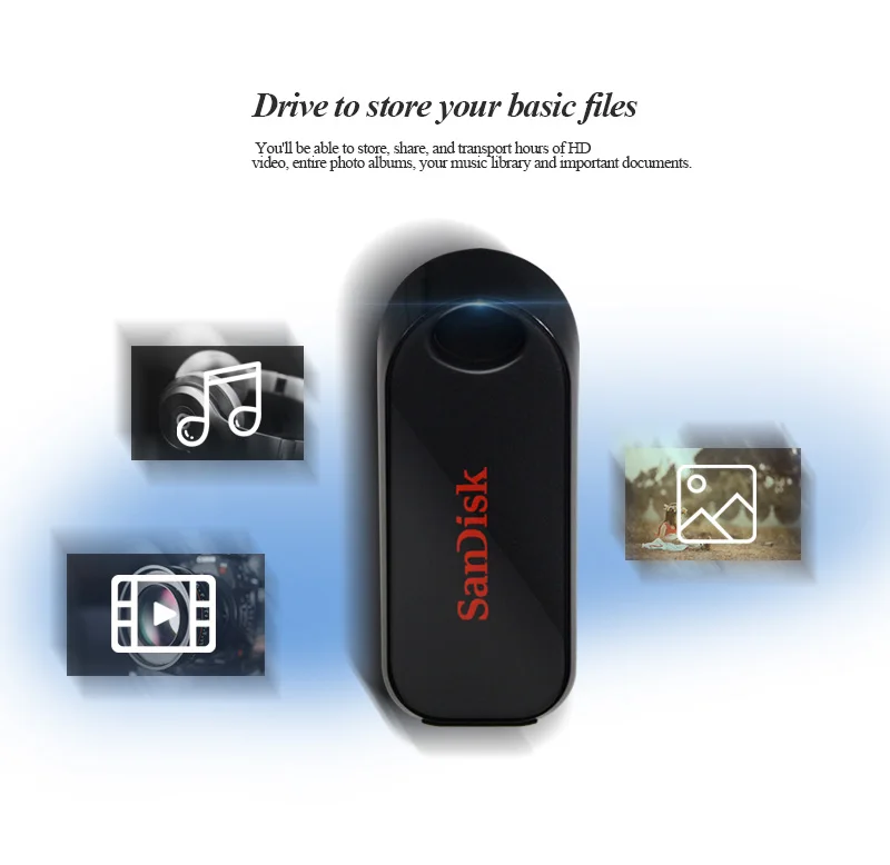 SanDisk CZ62 USB флеш-накопитель 16 Гб 128 бит AES шифрование ручка-накопитель Флешка флеш-диск USB 2,0 карта памяти usb диск USB флеш-накопитель