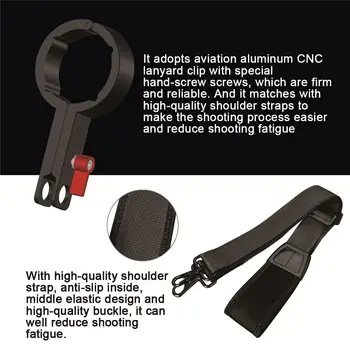 

Professional Handheld Photography Camera Holder Special Hanging Buckle Shoulder Strap For DJI Ronin-S