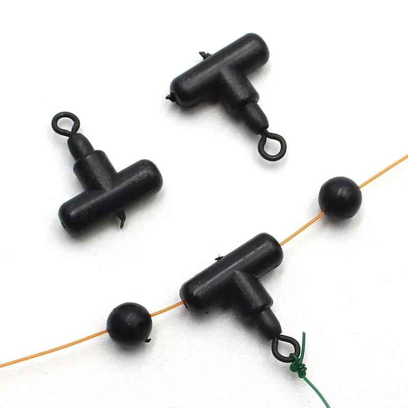 15pcs Carp Fishing Accessories Rolling Swivel Fishing Connect Side Bends  Slide Bead For Carp Rig Hooklink Zip Slider Fish Tackle