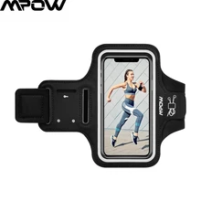 Mpow Adjustable Phone Armband Armlet Running Exercising Arm Band Case For iPhone X Smartphone Cell Phones Hand Bag For iPhone Ca