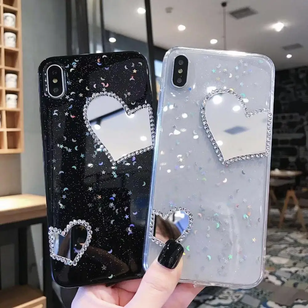 Чехол для телефона с зеркалом для iphone