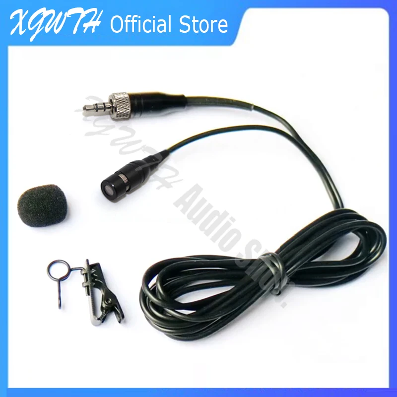 Microfono Lavalier Con Risvolto Microfono A Condensatore Ipercardioide Per Sennheiser G1 G2 G3 G4 Sistema Di Trasmettitori Wireless Clip-On 1.2M