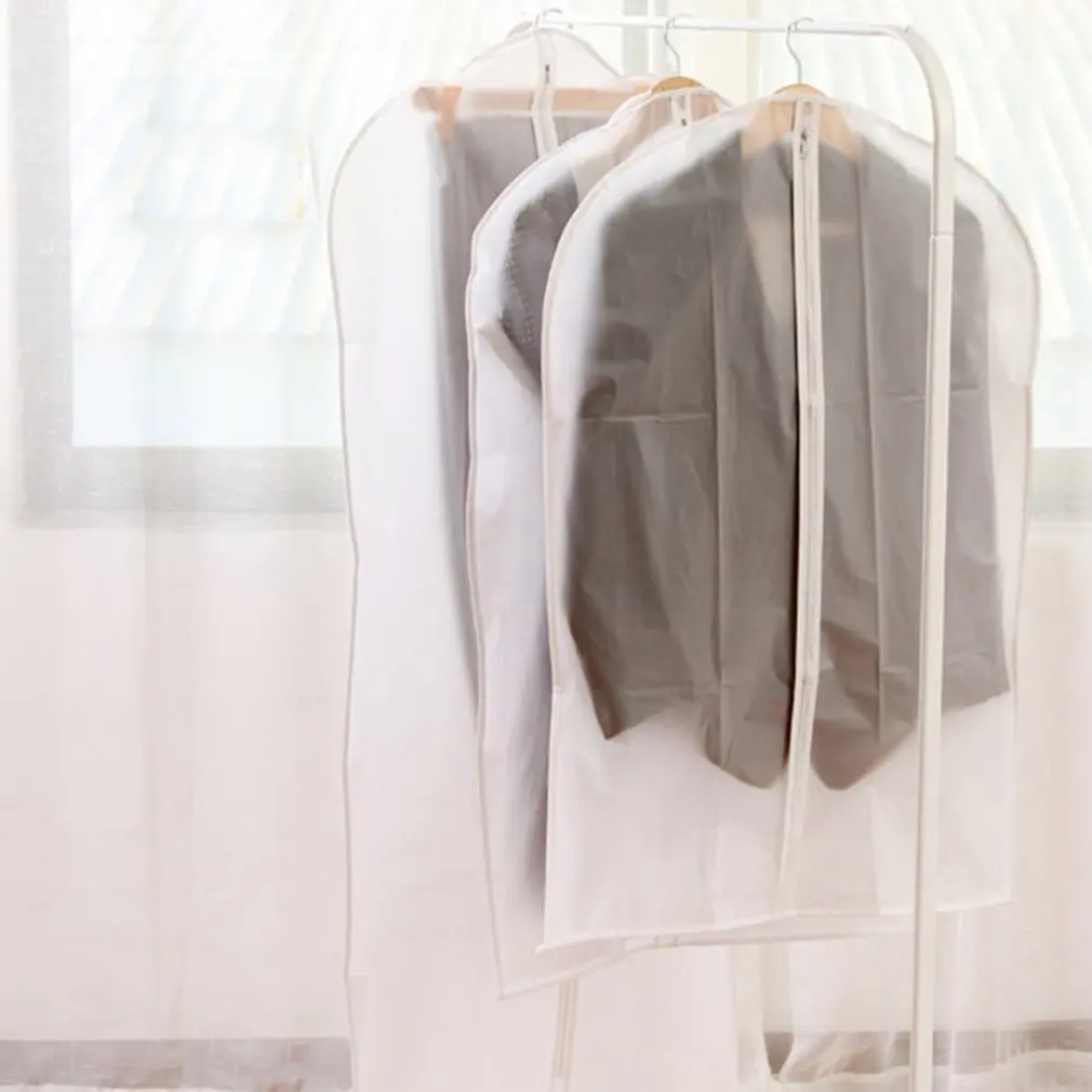 Одежда пылезащитный чехол для костюма протектор шкаф сумка для хранения ткань подвесная одежда пальто Пылезащитная сумка для платья куртка