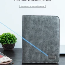 A4 папка для документов, A4 органайзеры из искусственной кожи офисные школьные принадлежности папка для документов органайзеры с папка c калькулятором менеджер