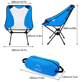 

Lightweight Portable Foldable Beach Chair Fold Up Fishing Picnic Chair Heavy Duty Outdoor Folding Camping Chair Seat with Bag