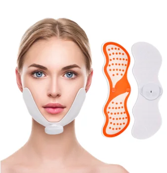 

EMS micro current facial chin massage tool electric thin face instrument Go to the double chin V face