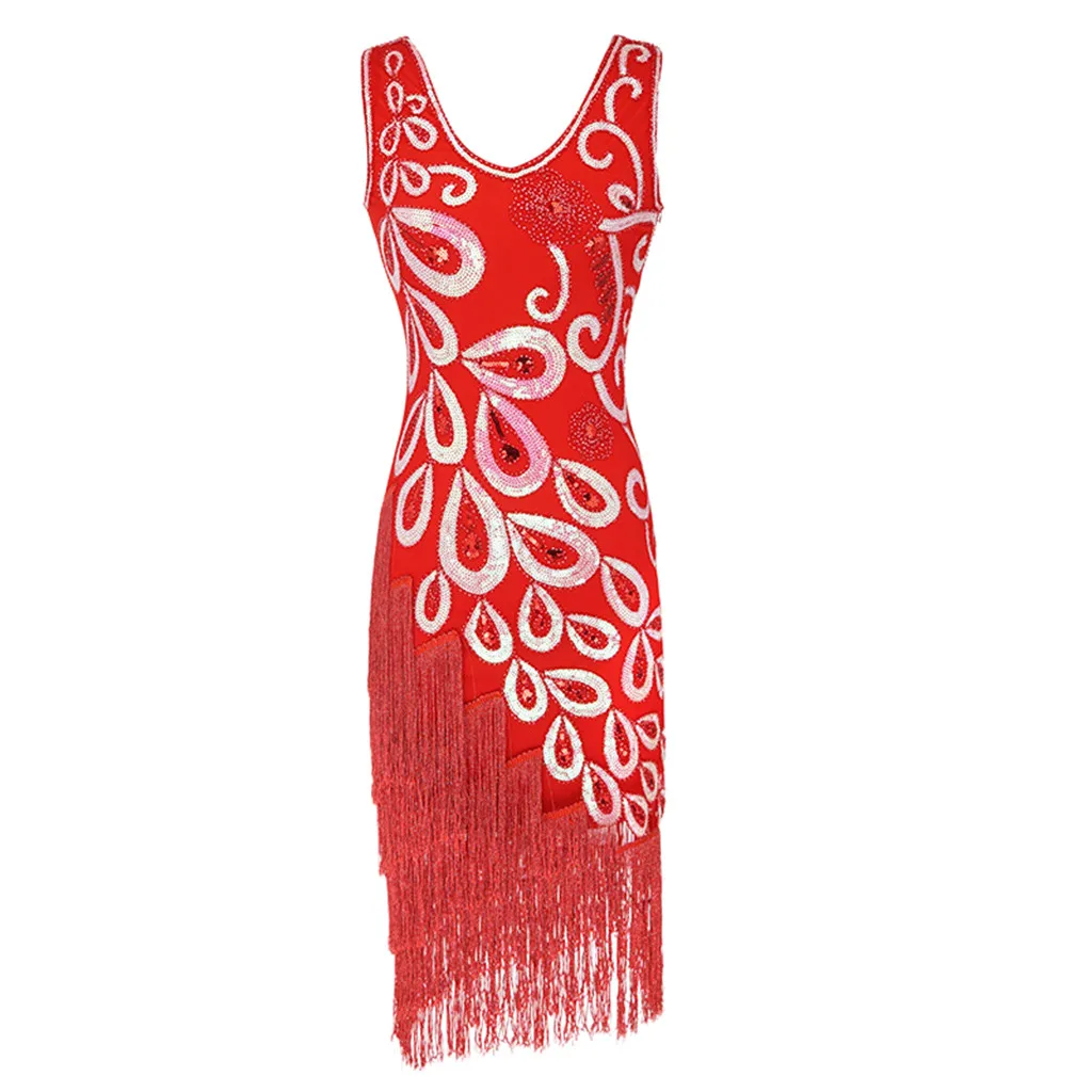 Dress Women's Dress Sexy & Club Dress Women Tassel Cocktail Vintage Womens Dresses For Celebrations And Parties