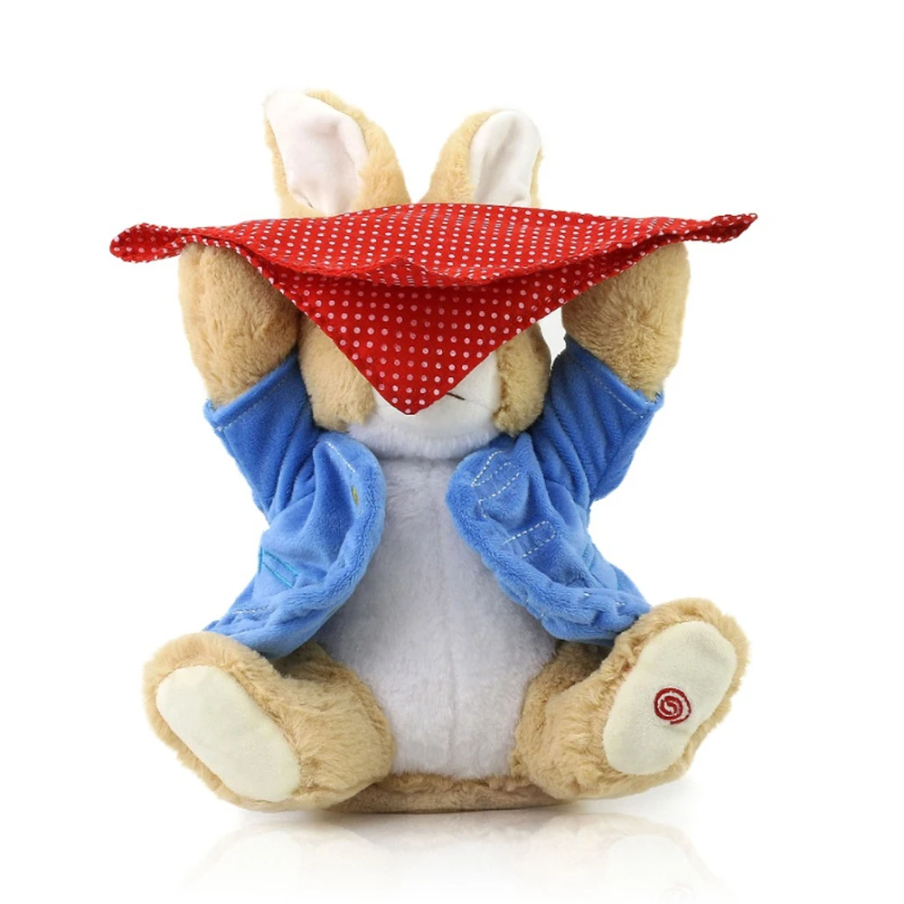 Милая кукла Peekaboo кролик детские мягкие плюшевые игрушки для детей Поттер Кролик Питер Peek-a-Boo детские игрушки в виде животных для детей