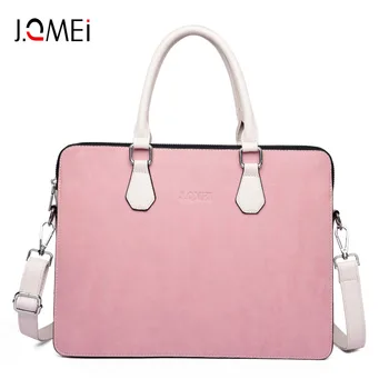 

Business temperament briefcase laptop bag one-shoulder notebook bag double zipper