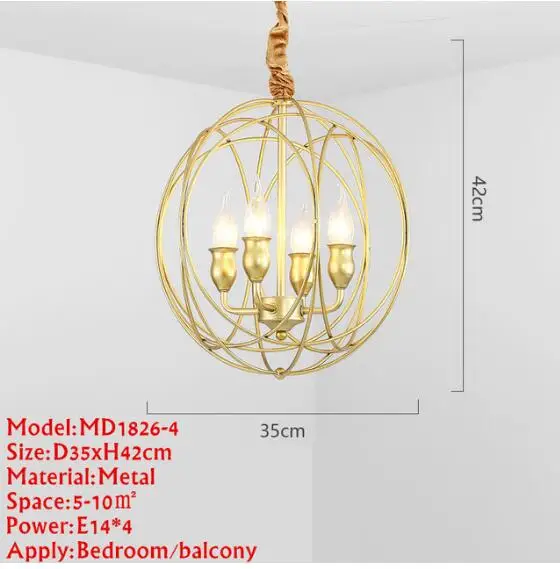 gold 4 lights