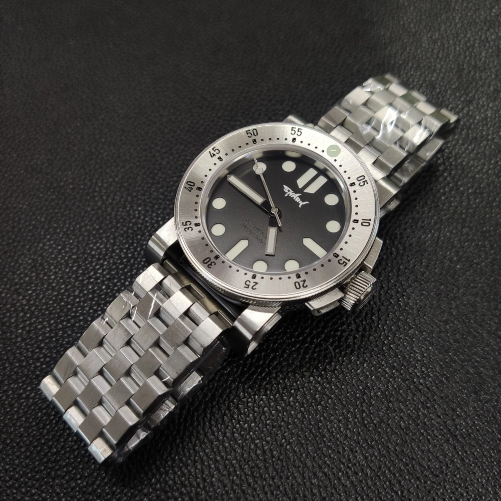 

STEELDIVE 1990 British Original Design 500m Diving Watch Men Automatic Sapphire Crystal Brushed + Polished 316L Steel Dive Watch