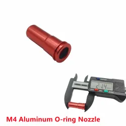 NEW CNC Aluminum O-ring Nozzle For Airsoft M4 Gearbox Paintball Hunting Accessories