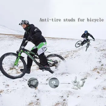 

2020 New 100 Pcs Stud Screw 9mm + 1 Pc Drill Sleeve Auto Car SUV ATV Anti-Slip Screw Stud Wheel Tyre Snow Tire Spikes Trim