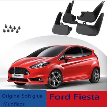 

Molded Mud Flaps Fit For Ford Fiesta Mk7 2009-2014 Mudflaps Splash Guards Front Rear 2010 2011 2012 2013 2014 Accessories