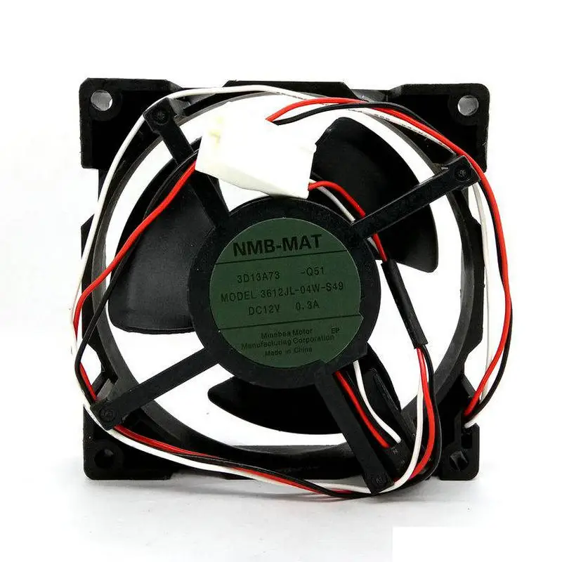 Новый оригинальный NMB MAT 3612JL 04W S49 12V 0.3A для холодильника Вентилятор